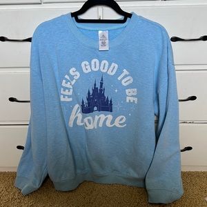 Disney Blue Crew Neck Sweater